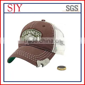Wholesale Custom Sport Cap With Beer Bottle Opener/bottle Opener Baseball Cap thumbnail-1