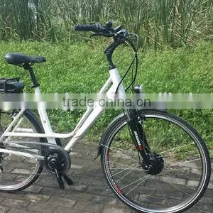2014 New Design of Electrische Fiets With Rear Rack Style Lthium Battery Best Selling for Netherlands thumbnail-1