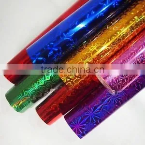 Cheap China 23mic Various Color Holographic Polyester Film 0086 13523526889 thumbnail-1