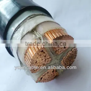 CE IEC ISO GOST Certificate 0.6/35kv XLPE Insulation PVC Sheath With Steel Tape Armoured Power Cable thumbnail-1