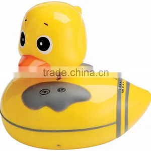 Bathtub Duck Waterproof Shower Radio With AM and FM Reception thumbnail-1