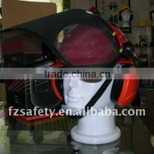 Working Cap With Earmuffs and Face Shield thumbnail-1