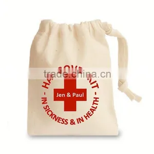 Drawstring Cotton Dust Bag With Logo thumbnail-3