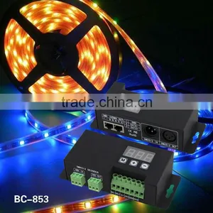 3 Channels DMX-512 Decoder Controller for RGB LED Lamp Light Multi-functional Full-color Controller thumbnail-1
