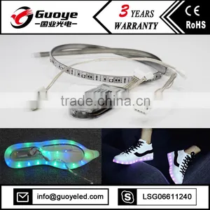 Led Light Shoes With RGB Color Shoe Laces String Lights thumbnail-2