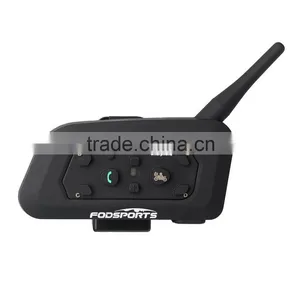 2016 New! 2 Pcs Bluetooth Motorcycle Helmet Intercom Interphone Headset Intercomunicador Motocicleta With Updated Soft Earphone thumbnail-2