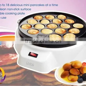 Free Shipping Household 220V 650W 40MM Electric Small Octopus Balls Octopus Grill Plate 18 Small Takoyaki Machine thumbnail-1