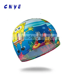 Animal Print Silicone Swimming Cap,funny Silicone Swimming Caps,yellow Silicone Swim Caps thumbnail-1