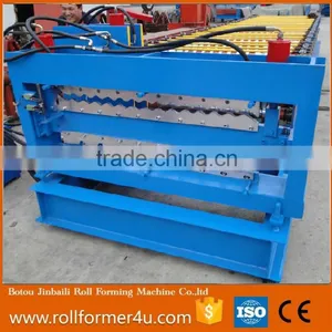 Widely Used Double Layer Roll Forming Machine for Trapezoidal and Corrugated for Roof thumbnail-3