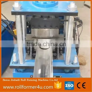 High Speed Automatic Hydraulic Galvanized Half Round Gutter Roll Forming Machine Half Round Water Steel Rain Gutter Roll Forming thumbnail-1