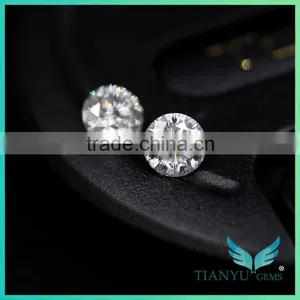 Moissanite 2mm Leather White Color Moissanite Silicon Carbide Moissanite Prezzie thumbnail-6