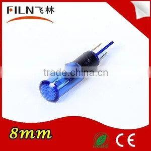 Filn 8mm Plastic Housing 12vdc Blue Signal Lamp thumbnail-1