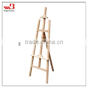 in Stock 1.4m Pine Wood Easel Cheap Easel Stand Wholesale thumbnail-1