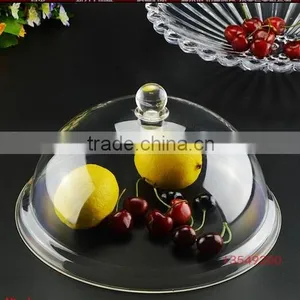 High Quality Acrylic Candy Tray With Cover and Plastic Handel thumbnail-3