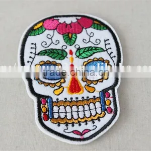 2016 New Fashionable Patch Work Blouse Designs Colorful Pattern Neck Collar Patch for Sale thumbnail-5