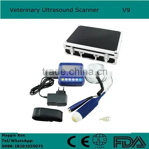 New Handheld Veterinary Ultrasound Scanner for VET Pregnancy Test V9 With CE Certification thumbnail-1
