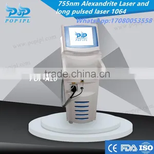 Alexandrite Laser 755nm Hair Removal Equipment POP-A5 755nm Alex Laser Machine thumbnail-1