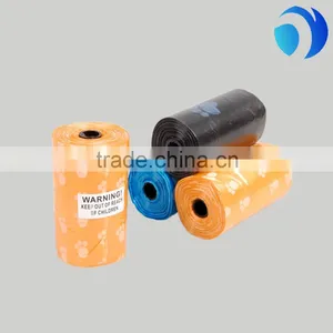 Scented Leak Proof Plastic Dog Poop Bags on Roll thumbnail-1