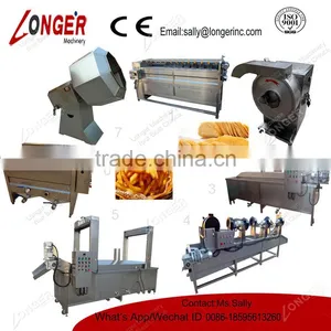 Automatic Potato Chips Making Machine Price | French Fries Productiion Line thumbnail-1