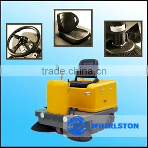 Electric Ride-on Street Sweeper thumbnail-1