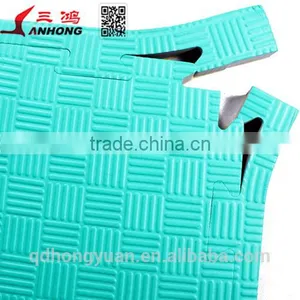 20mm Non-toxic Five Lines Interlocking Foam Mat Tatami Puzzle Mat Martial Jigsaw Mat Factory From Qingdao, China thumbnail-2