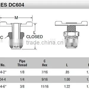 DRAIN COCK,Brass Fitting,Pneumatic Valve thumbnail-2