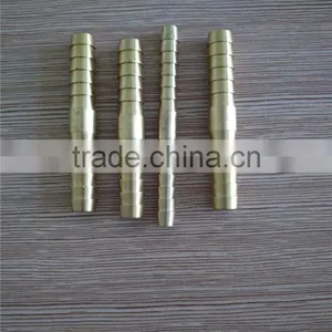 Brass Straight Hydraulic Hose Barb Fitting thumbnail-4
