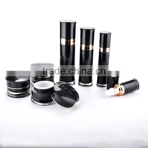 High Quality Cosmetic Acrylic Cream Jar Lotion Pump Bottle thumbnail-3