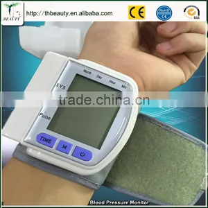 2017 Home Automatic Wrist Digital Lcd Blood Pressure Monitor Watch thumbnail-1