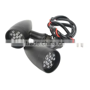 Motorbike LED Mini Turn Signal Light For Sporster Softail Bobber Customer thumbnail-2