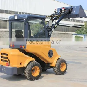 W6FD08 Compact Backhoe Loader Small Wheel Loader With CE thumbnail-2