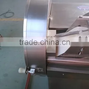 Trade Assurance CE SS CHD80 Hot Sale Automatic Digtial Leaf Vegetable Spinach Cutting Machine Leafy Vegetable Cutter thumbnail-4