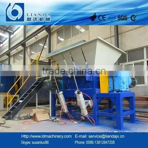 Double Shaft Shredder for Plastic With CE Certificate thumbnail-1