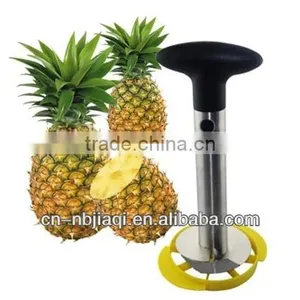 Stainless Steel Pineapple Slicer With Wedger , Pineapple Peeler Corer Slicer , Pineapple Corer Slicer thumbnail-1