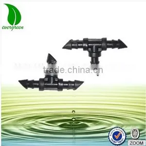 4mm Micro Irrigation Pipe Connector Mini Tee Pipe Fittings thumbnail-1