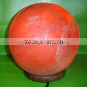 Himalayan Rock Salt Ball Lamp thumbnail-1