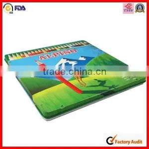 Wholesale Rectangular Cartoon Metal Pencil Box thumbnail-5