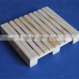Natural Handmade Custom Decor Pine Wooden Drink Coasters thumbnail-1