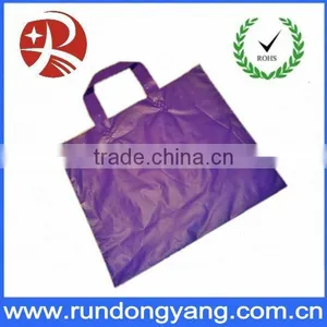 Custom Printed OEM Plastic Loop Handle Shopping Bag thumbnail-1