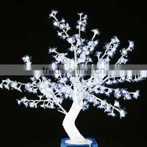Home Garden Decorative 150cm Height Outdoor Artificial Red Flashing LED Solar Lighted up Trees EDS06 1415 thumbnail-6