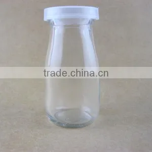 100ml Glass Milk Bottles Wholesale With Lid thumbnail-1
