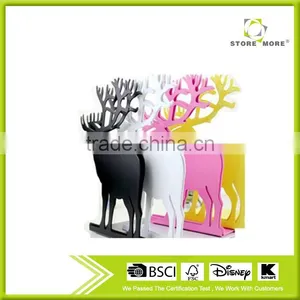 Cute Elk Metal Creative Stationery Decorative Cheap Bookends thumbnail-1