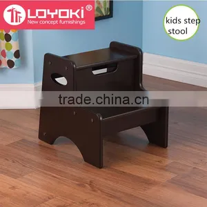 New Design Beech Wood Child Step Ladder Stool Foot Steep Wholesale thumbnail-1