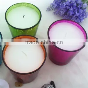 Pouring Wax Glass Candle Holder thumbnail-1
