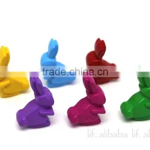 Novelty 3D Rabbit Crayons, Cute Rabbit Crayons,Candy Colors Crayons thumbnail-4