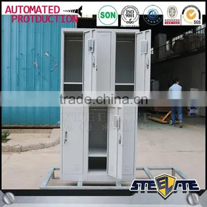 KD Structure Metal Locker Cabinet Steel Locker Wardrobe Cabinet 6 Door Military Cabinet thumbnail-1