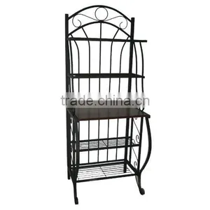 Metal Wire Storage Baker Shelf Organizer Rack thumbnail-1