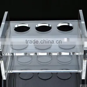 Barware High Quality Clear Acrylic Wine Bottle Holder thumbnail-1