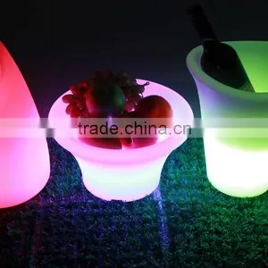 Modern Led Bar Furniture, Led Fruit Pot, Rechargeable Led Ice Bucket thumbnail-6