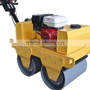 Double Drum Walk Behind Vibratory Road Roller With Good Quality thumbnail-5